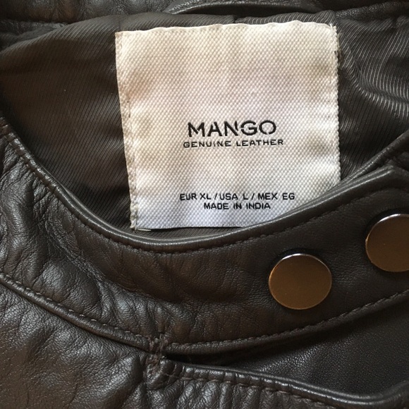 Mango Buttery Leather Jacket - Picture 3 of 4